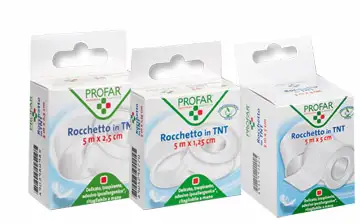 CEROTTO ROCCHETTO TESSUTO NON TESSUTO DELICATO CM 5X5 M PROFAR