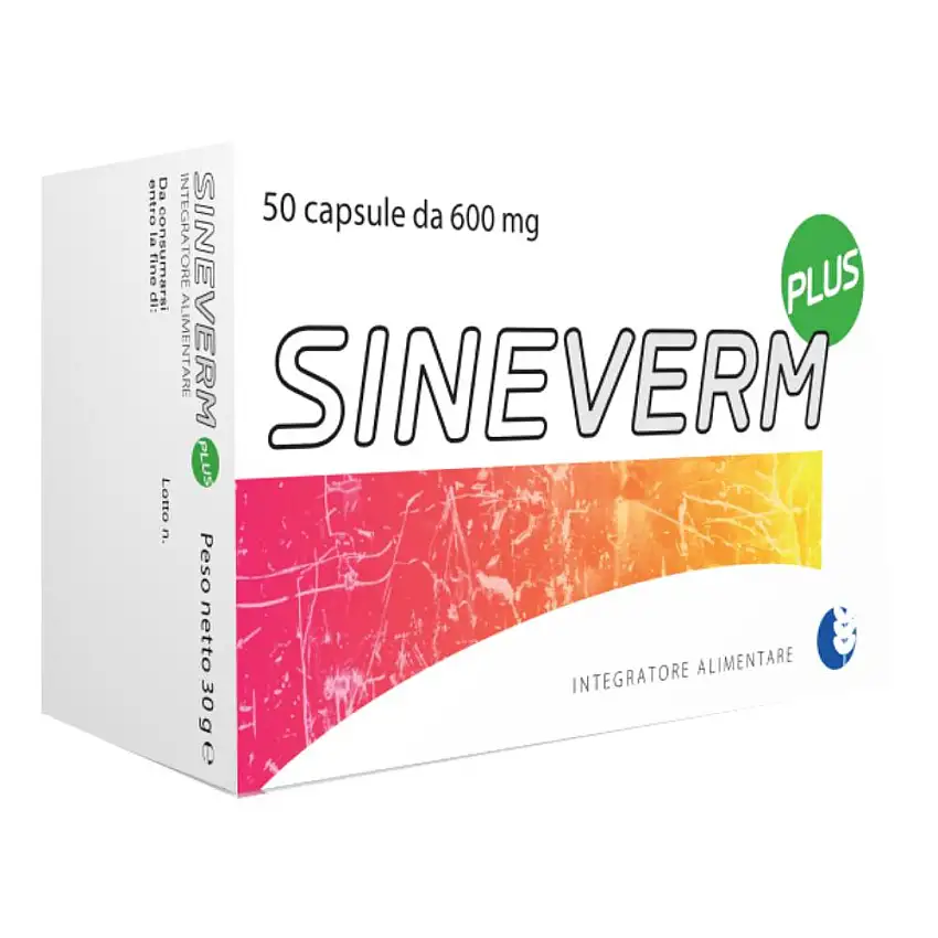 SINEVERM PLUS 50 CAPSULE 600 MG