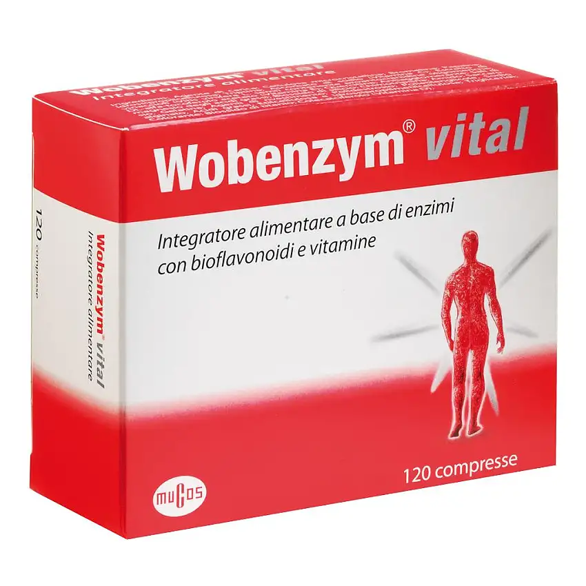WOBENZYM VITAL 120 COMPRESSE 55,2 G