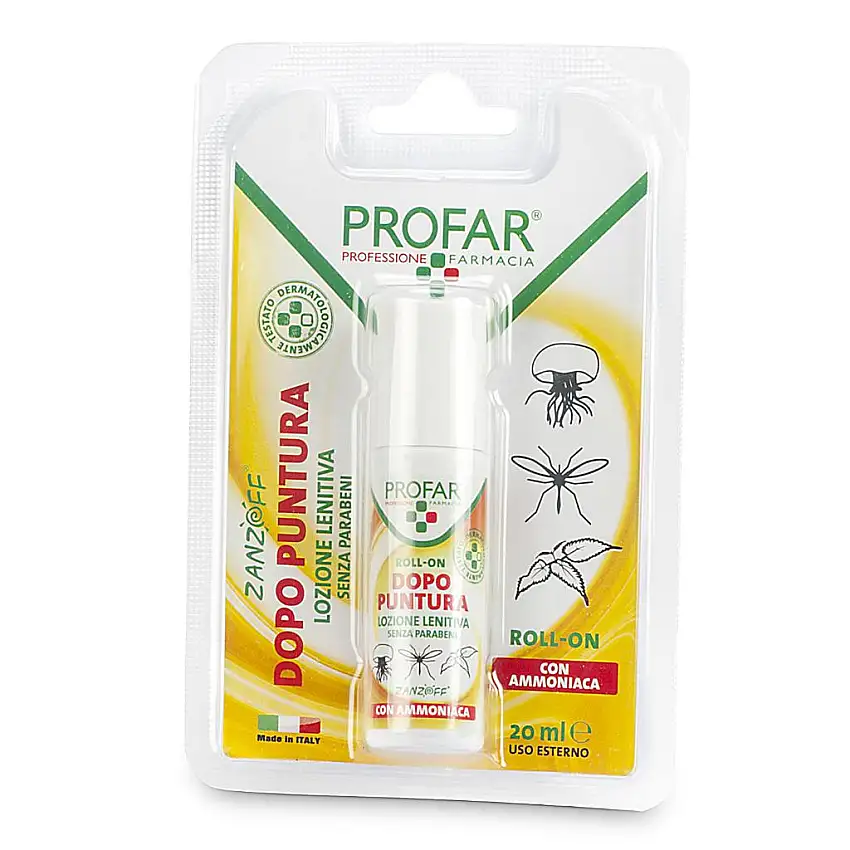 ZANZOF LOZIONE POST PUNTURA CON AMMONIACA ROLL-ON 20 ML PROFAR