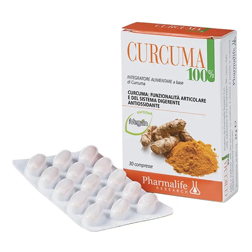 CURCUMA 100% 30 COMPRESSE