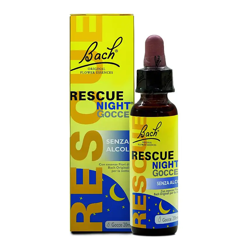 RESCUE ORIGINAL NIGHT SENZA ALCOL GOCCE 20 ML