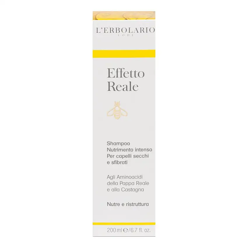 EFFETTO REALE SHAMPOO NUTRIMENTO INTENSO CAPELLI SECCHI E SFIBRATI 200 ML