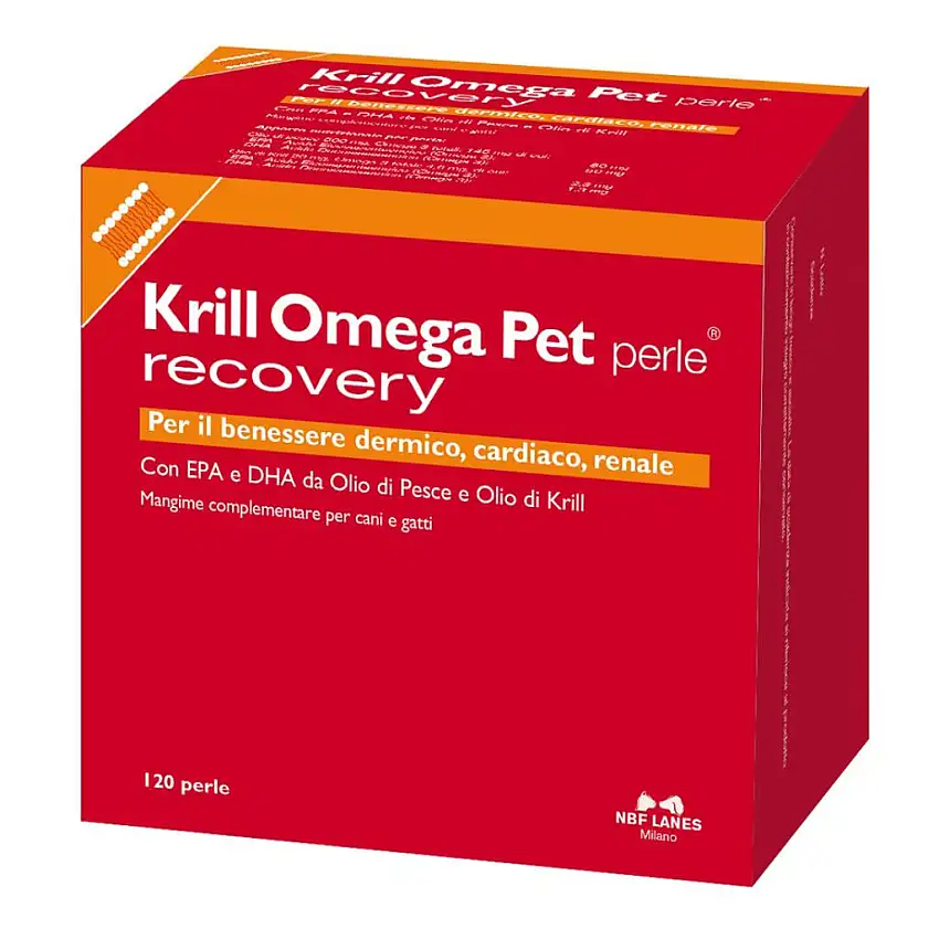 KRILL OMEGA PET RECOVERY BLISTER 120 PERLE