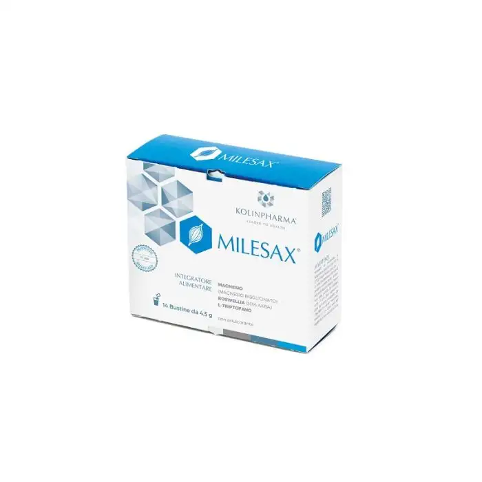 Milesax Integratore per Tensione Muscolare e Articolazioni 14 Bustine
