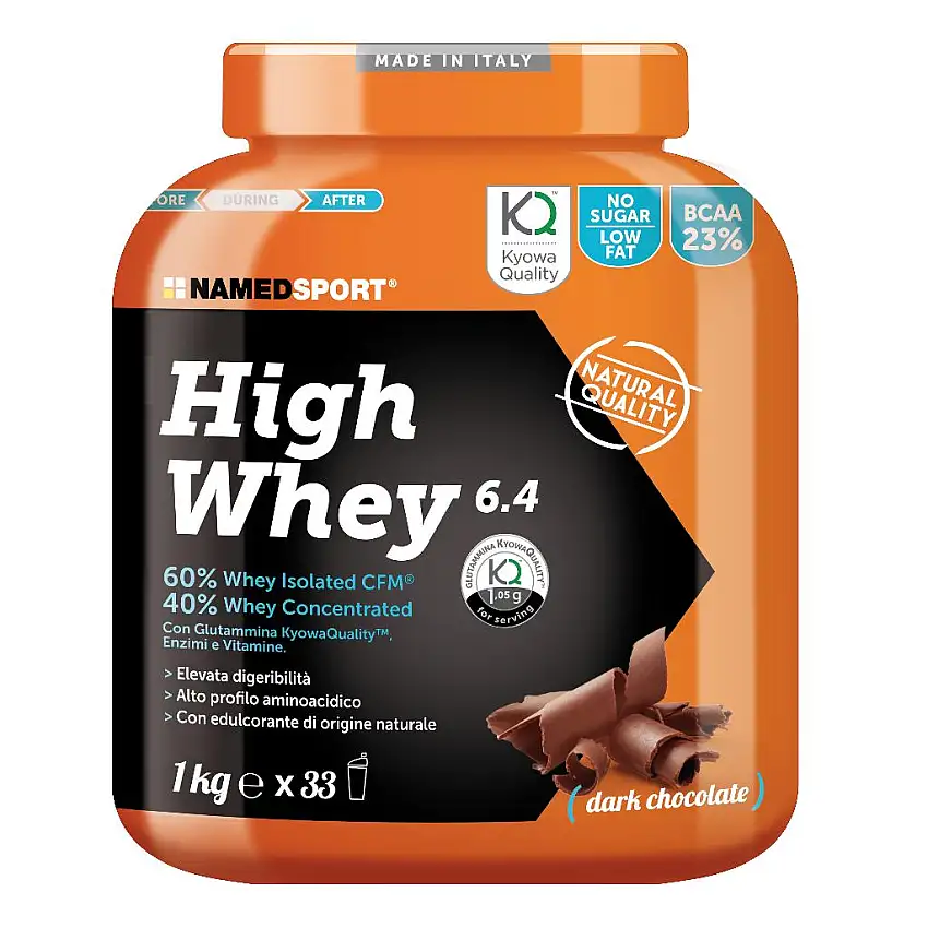 HIGH WHEY DARK CHOCOLATE 1 KG