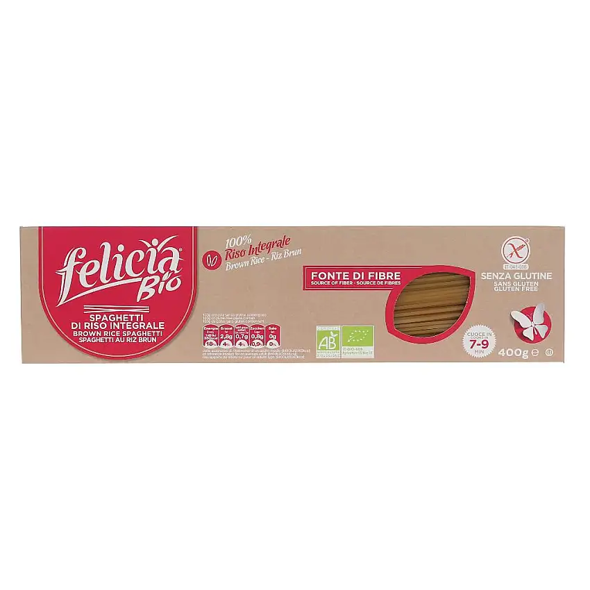 FELICIA BIO RISO INTEGRALE SPAGHETTI 400 G