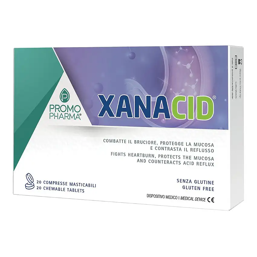XANACID 20 COMPRESSE MASTICABILI