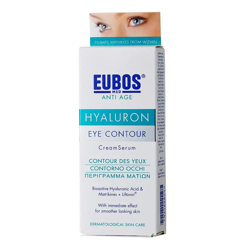 HYALURON EUBOS EYE CONTOUR SERUM 15 ML