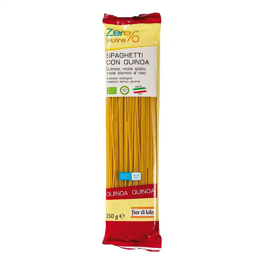 ZERO% GLUTINE SPAGHETTI QUINOA BIO 250 G