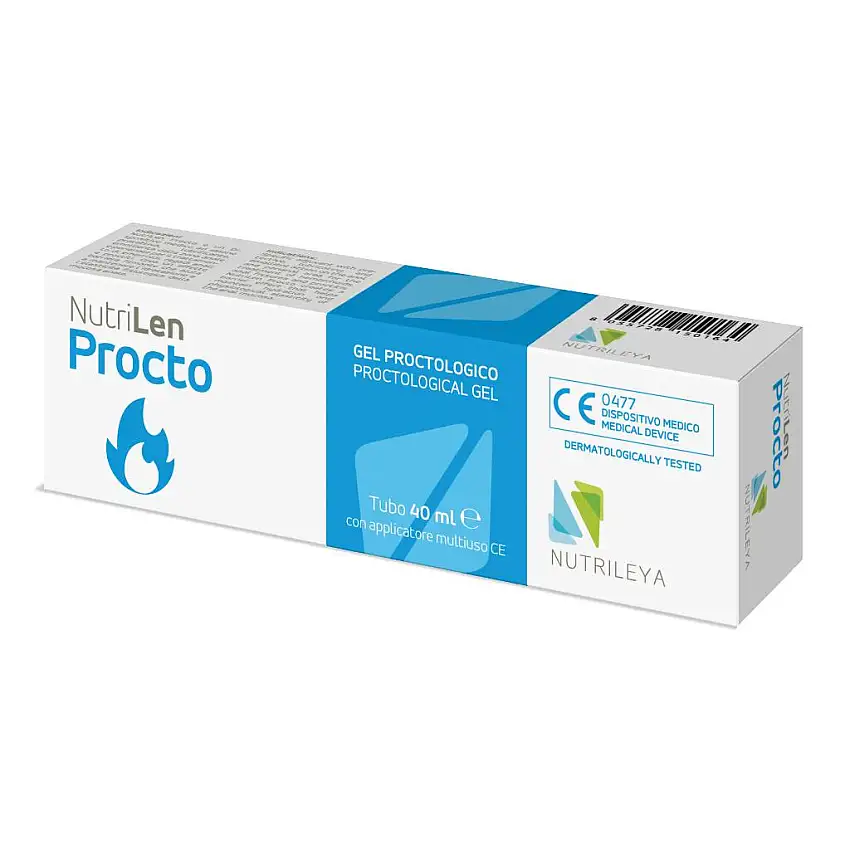 NUTRILEN PROCTO CREMA USO TOPICO PER SINTOMATOLOGIA ACUTA SINDROME VARICOSA EMORROIDARIA TUBO 40 ML