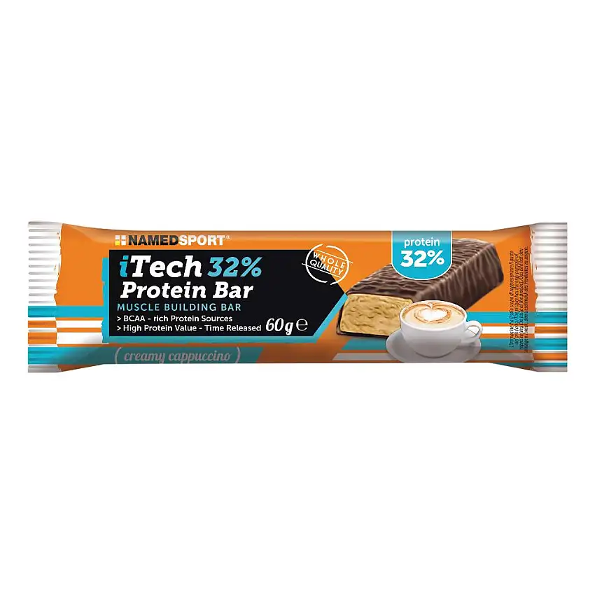 ITECH 32% PROTEINBAR CREAMY CAPPUCCINO 60 G