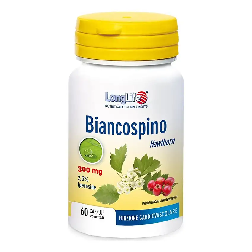 LONGLIFE BIANCOSPINO 60 CAPSULE VEGETALI