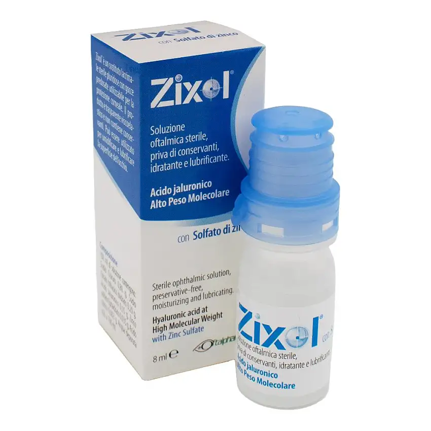 SOLUZIONE OFTALMICA ZIXOL PLURIDOSE 8 ML