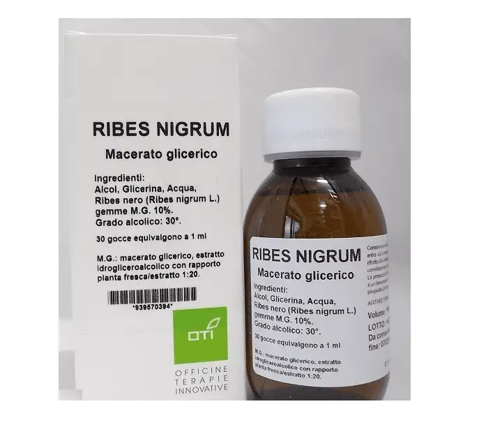 RIBES NIGRUM MACERATO GLICERICO 10% GOCCE 100ML