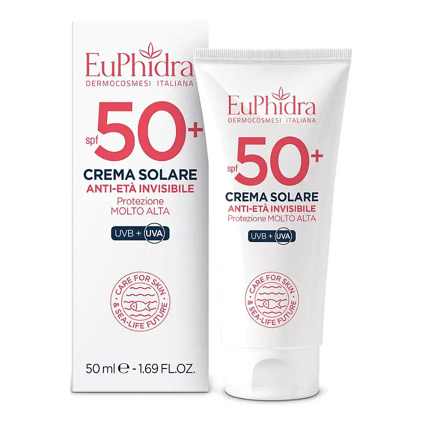 EUPHIDRA KALEIDO CREMA VISO INVISIBILE SPF50+ 50 ML