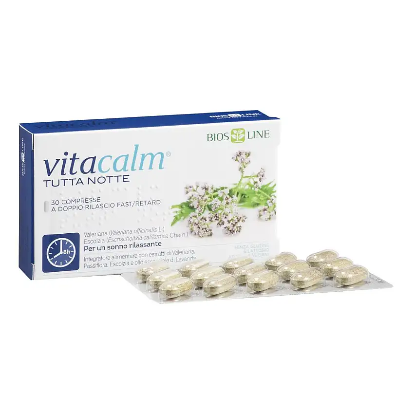 VITACALM TUTTA NOTTE FAST/RETARD 30 COMPRESSE