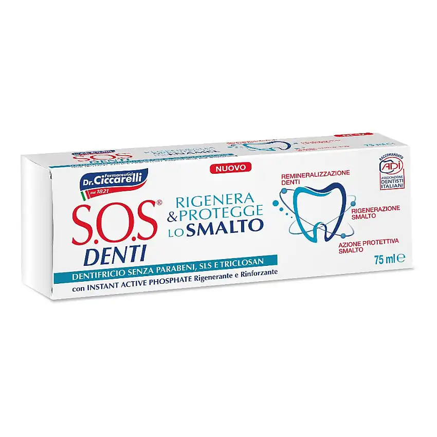 SOS DENTI DENTIFRICIO RIGENERA SMALTO 75 ML