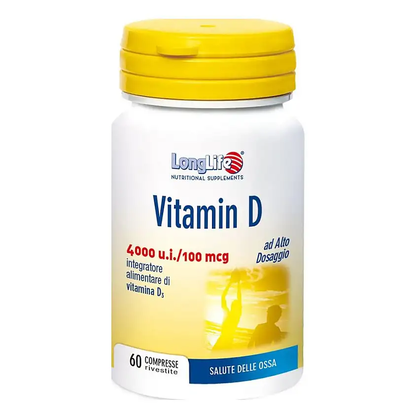LONGLIFE VITAMIN D 4000UI 60 COMPRESSE DIVISIBILI