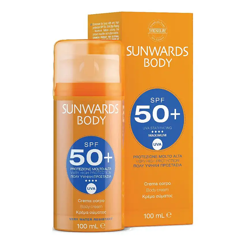 SUNWARDS BODY CREAM SPF 50+ 100 ML