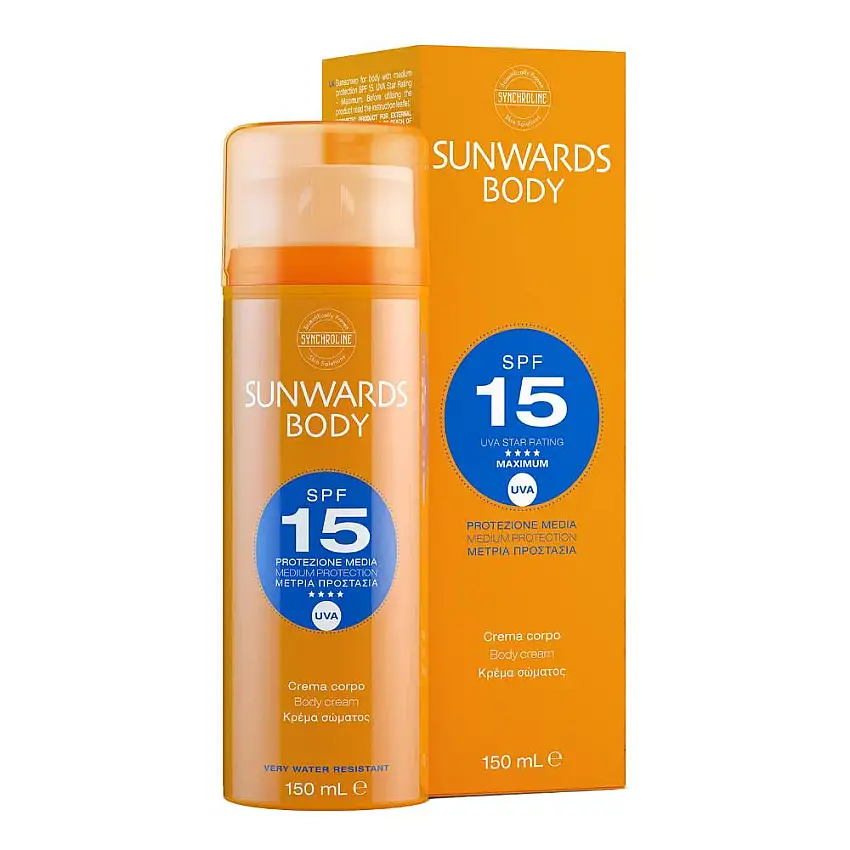 SUNWARDS BODY CREAM SPF 15 150 ML