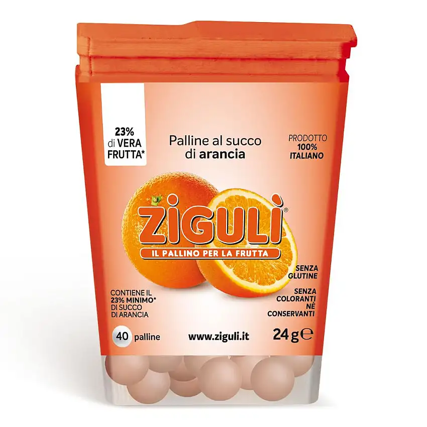 ZIGULI ARANCIA 40 PALLINE 24 G