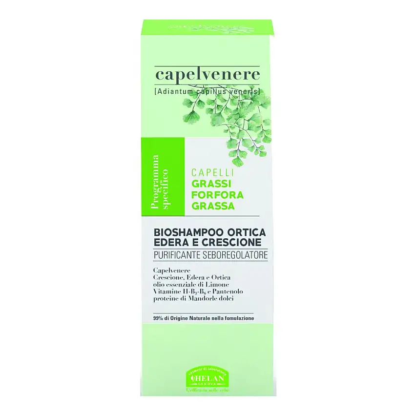CAPELVENERE BIOSHAMPOO ORTICA EDERA E CRESCIONE 200 ML