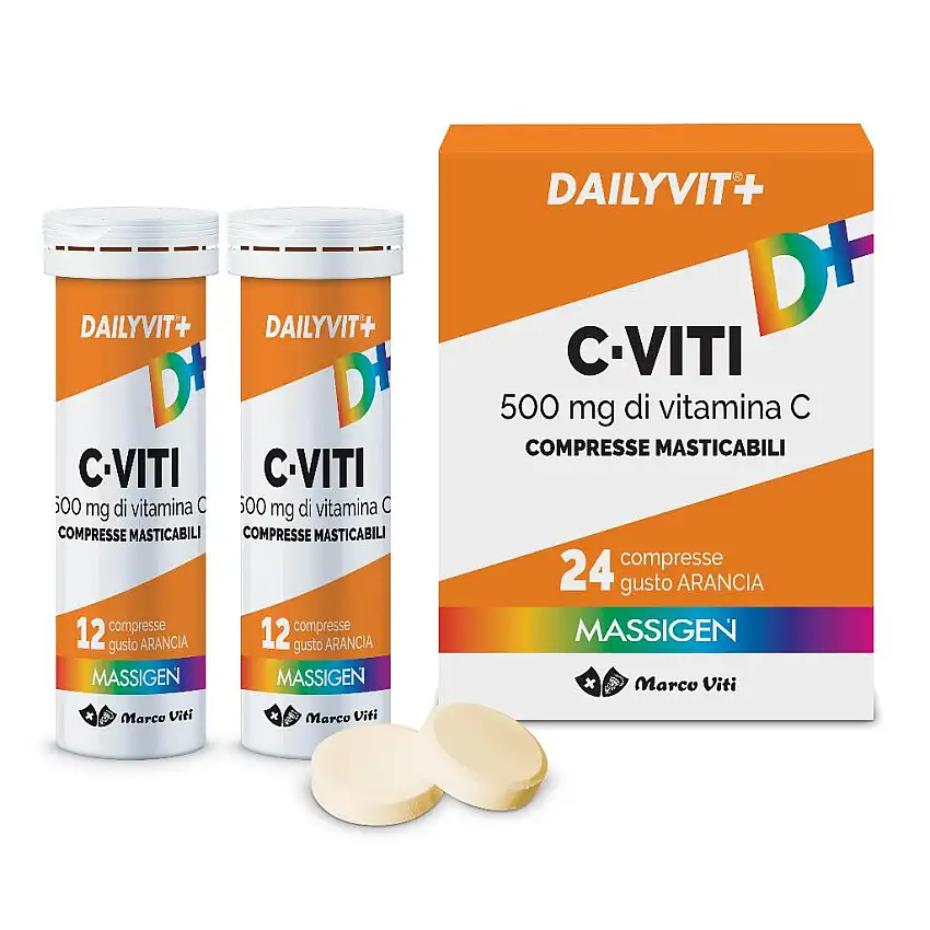C VITI 500 MG 24 COMPRESSE MASTICABILI