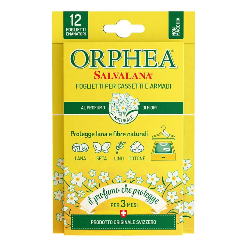 ORPHEA SALVALANA FOGLIETTI CASSETTI ARMADI PROFUMO FIORI DISPLAY 12 PEZZI
