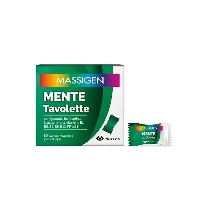Massigen Mente 30 Tavolette Masticabili