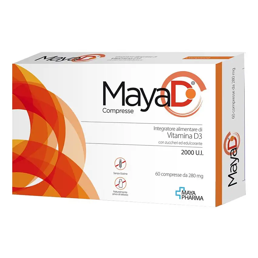 MAYA D 60 COMPRESSE MASTICABILI DA 280 MG