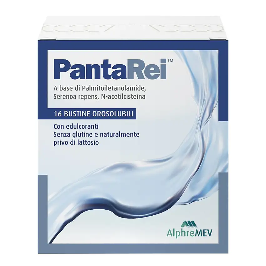 PANTAREI 16 BUSTINE OROSOLUBILI CON EDULCORANTI, NATURALMENTE PRIVO DI LATTOSIO
