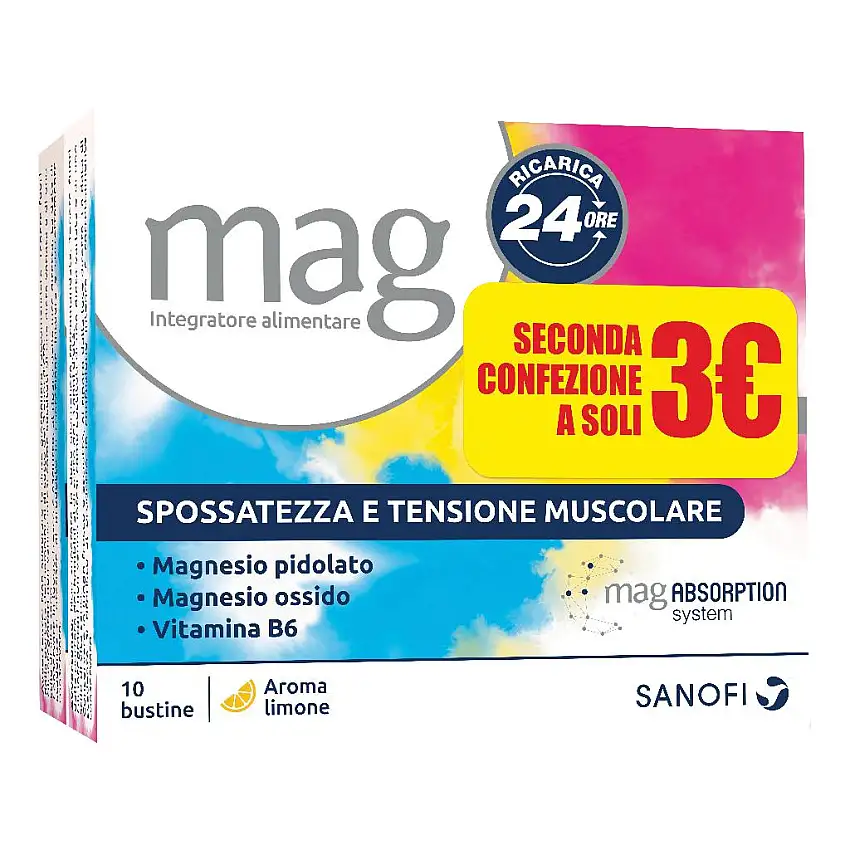 MAG RICARICA 24 ORE BI-PACK 20 BUSTINE