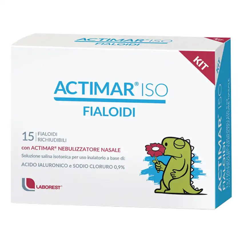 ACTIMAR ISO FIALOIDI KIT 15 FIALOIDI DA 5ML CON NEBULIZZATORE NASALE