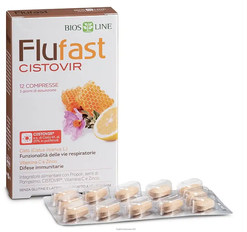 APIX PROPOLI FLUFAST URTO 3 GIORNI 12 COMPRESSE BIOSLINE