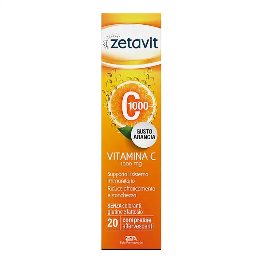 ZETAVIT C1000 20 COMPRESSE EFFERVESCENTI