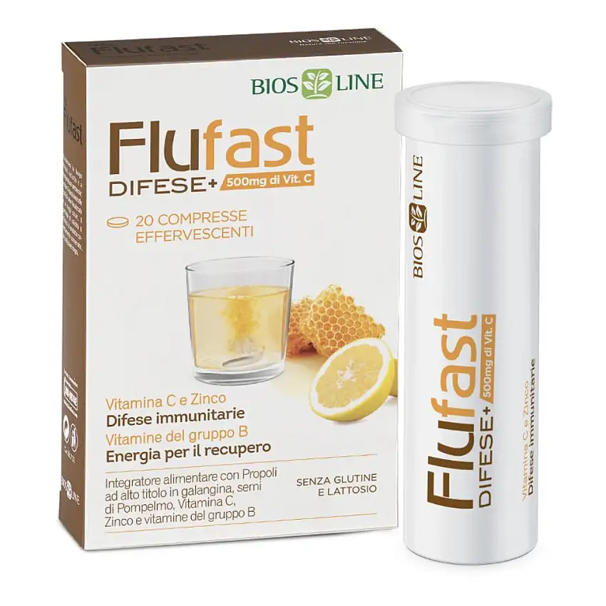 APIX PROPOLI FLUFAST DIFESE+ 20 COMPRESSE EFFERVESCENTI