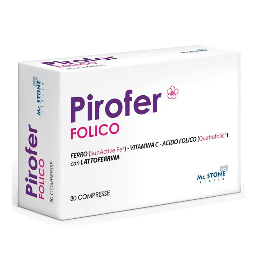 PIROFER FOLICO 30 COMPRESSE