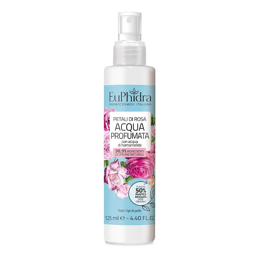 EUPHIDRA ACQUA PROFUMATA PETALI DI ROSA 125 ML
