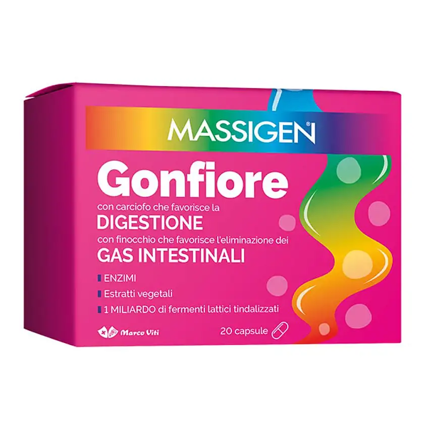 MASSIGEN GONFIORE 20 CAPSULE