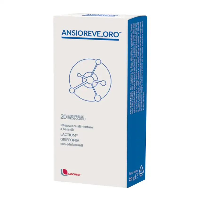 ANSIOREVE ORO 20 COMPRESSE