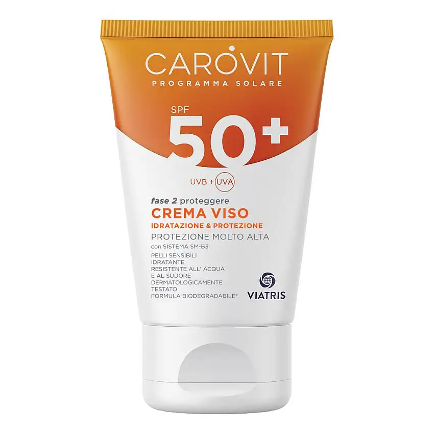 CAROVIT PROGRAMMA SOLARE CREMA VISO SPF50+ 50 ML