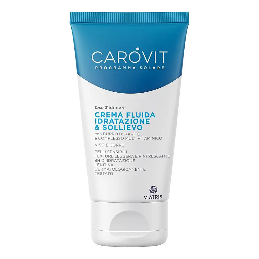 CAROVIT PROGRAMMA SOLARE CREMA FLUIDA IDRATAZIONE & SOLLIEVO 150 ML