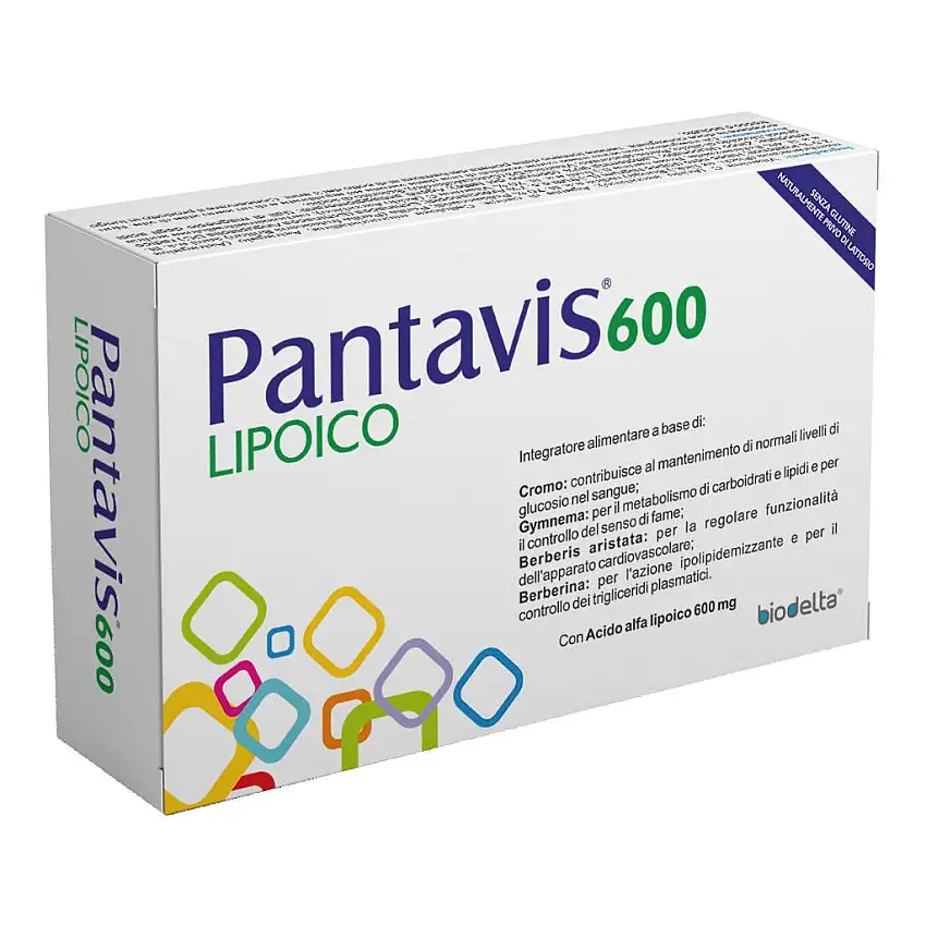 PANTAVIS 600 LIPOICO 30 COMPRESSE