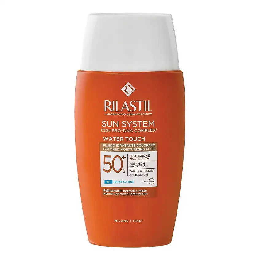 RILASTIL SUN SYSTEM WATER TOUCH COLOR FLUIDO SPF50+ 50 ML