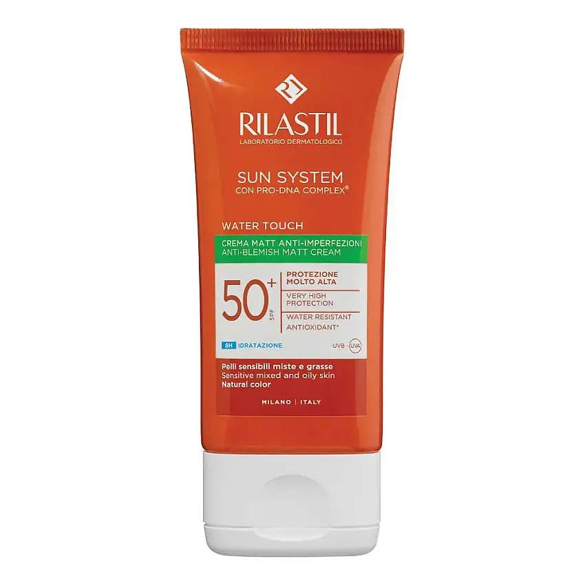 RILASTIL SUN SYSTEM WATER TOUCH MAT CREMA SPF50+ 50 ML