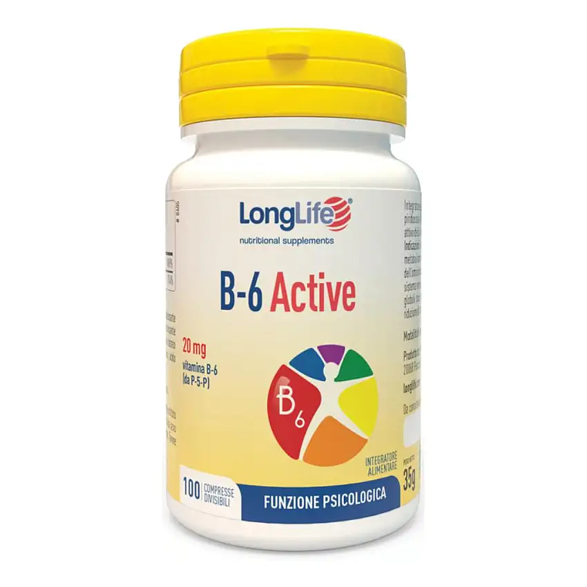 LONGLIFE B6 ACTIVE 100 COMPRESSE DIVISIBILI
