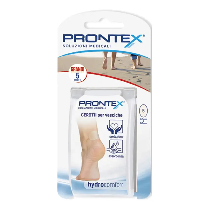 MEDICAZIONE IN IDROCOLLOIDI HYDROCOMFORT GRANDE 5 PEZZI