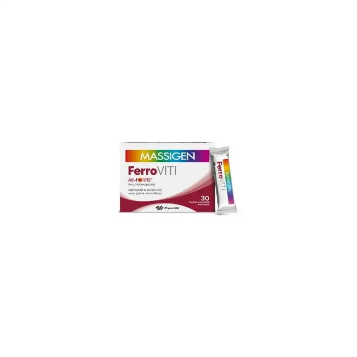 Massigen Ferroviti Ab-fortis Ferro Microincapsulato 30 Bustine Orosolubili