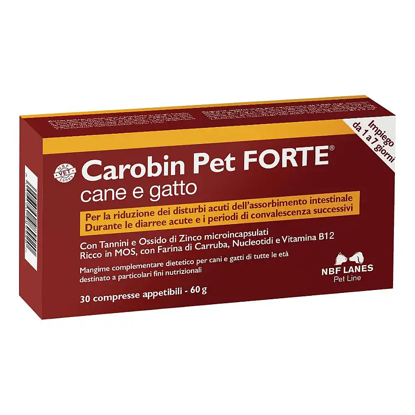 CAROBIN PET FORTE 30 COMPRESSE